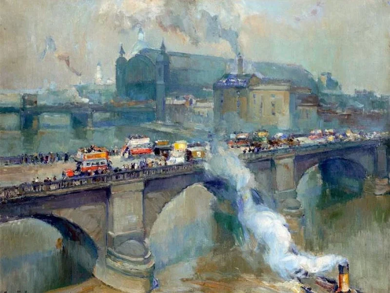 1876-Maurice Blieck - Ponte di Londra